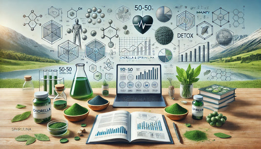 Building on Science: Research Highlights Potential Health Benefits of a 50-50 Chlorella & Spirulina Blend—From Immune Support to Detox and Heart Health.