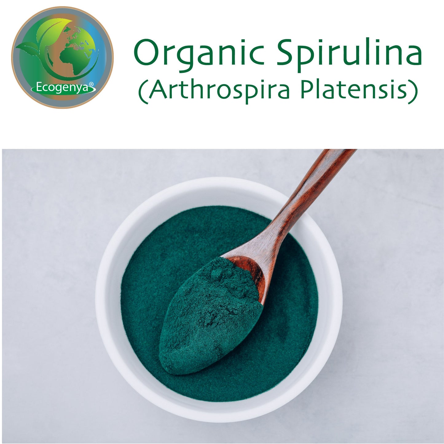 Chlorella Spirulina Tablets - 500mg | Powerful Detox & Immune Boost | Organic Superfood Supplement - Ecogenya