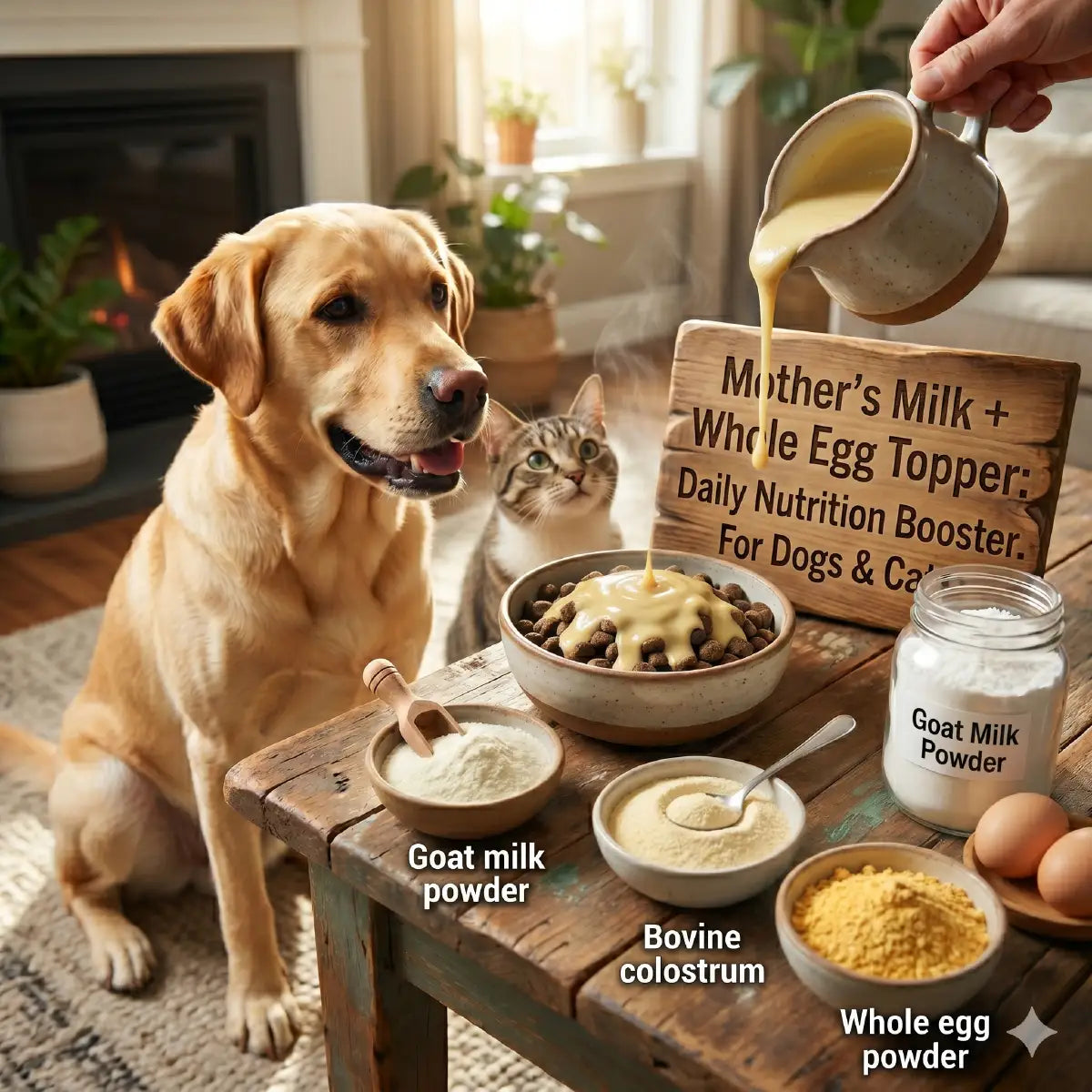 Mother’s Milk + Whole Egg Daily Topper
