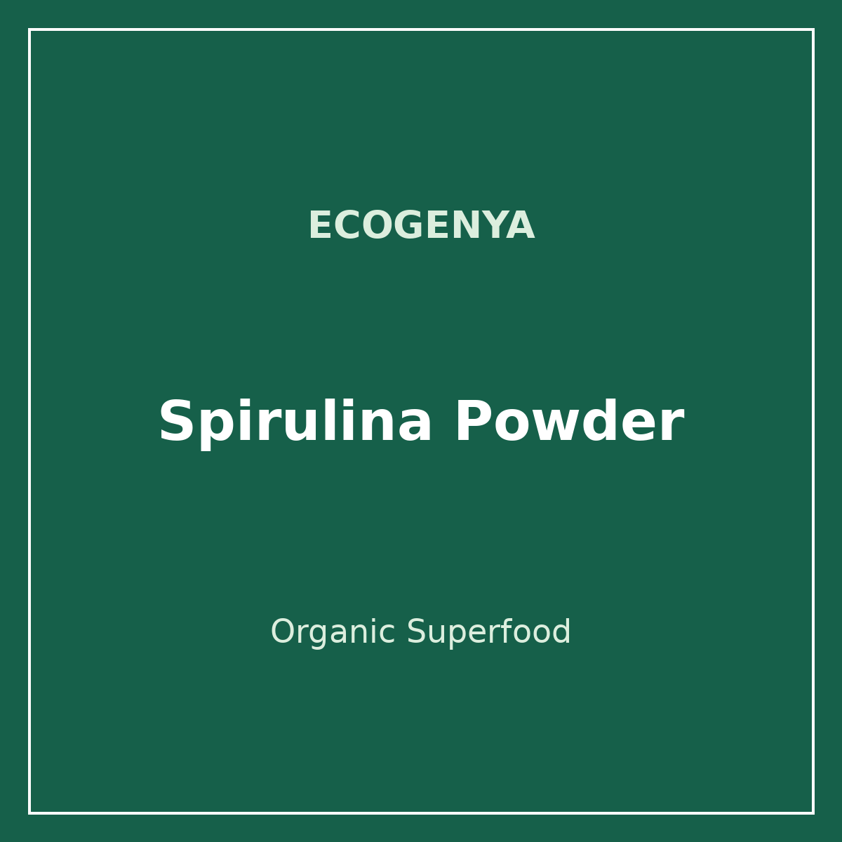 Daily Greens Spirulina Powder – Premium Spirulina