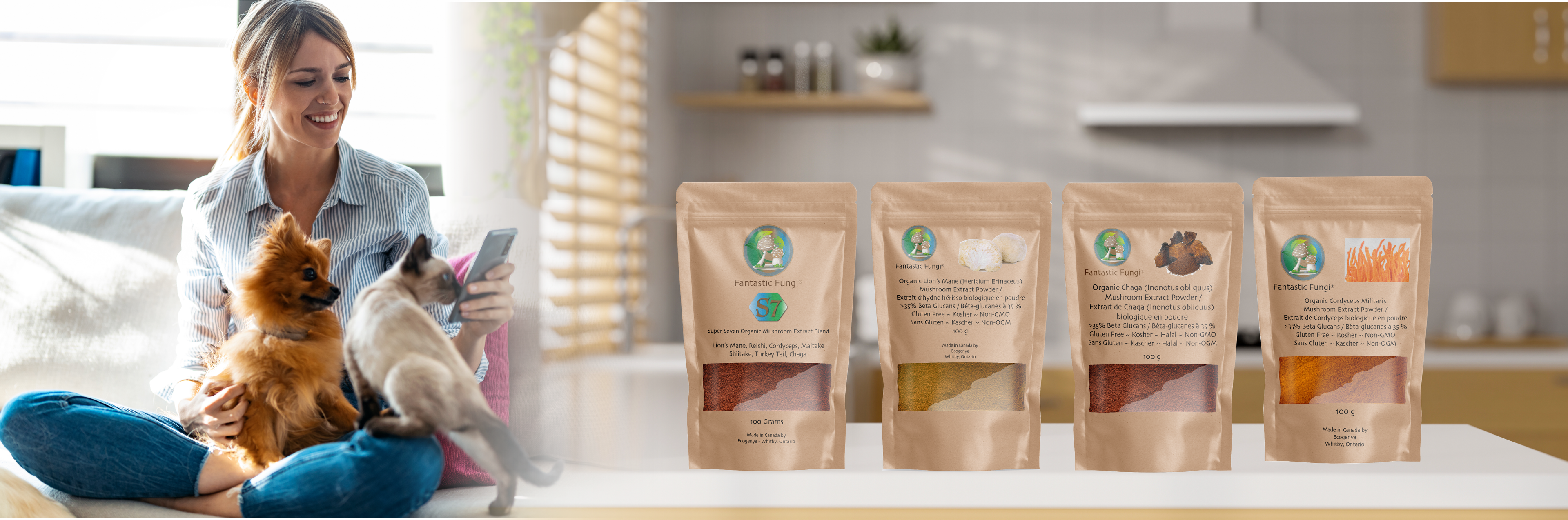 Ecogenya is the leader in medicinal mushroom extracts