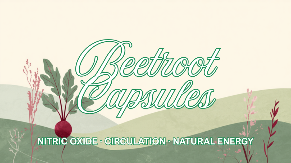 Beetroot capsules benefits and nitric oxide — Ecogenya buyer guide