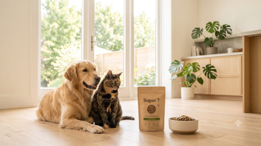 Super 7 mushroom blend for dogs and cats