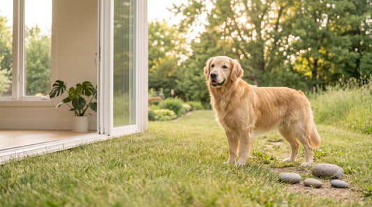 Dog with a healthy, shiny coat