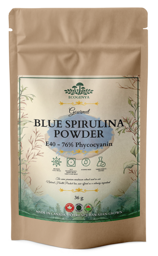 Organic Blue Spirulina Powder – Hawaiian-Grown Phycocyanin, Source of Antioxidants