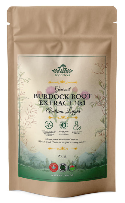 Burdock Root Extract 10:1 – Earthy, Whole-Root, Kitchen-Ready
