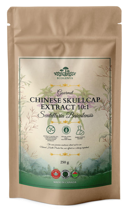 Chinese Skullcap Extract 10:1 – Earthy, Whole-Root, Kitchen-Ready