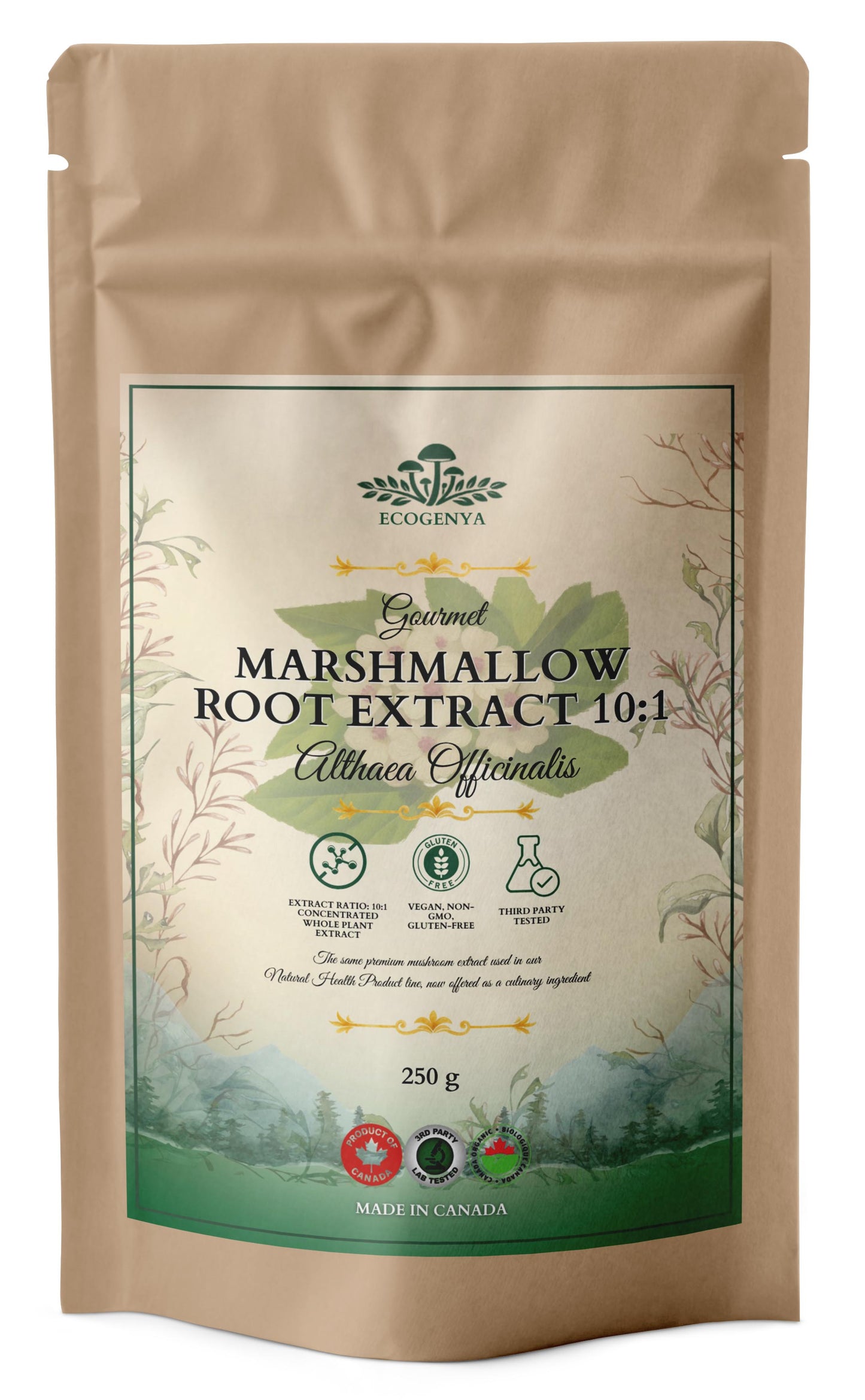Marshmallow Root Extract 10:1 – Soothing, Whole-Root, Kitchen-Ready