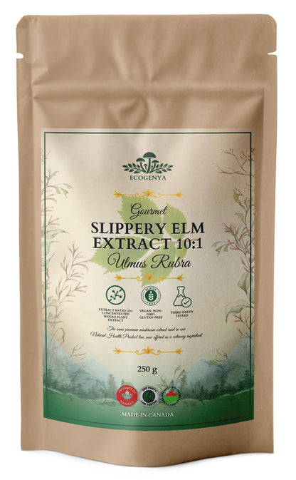 Slippery Elm Extract 10:1 – Soothing, Whole-Bark, Kitchen-Ready