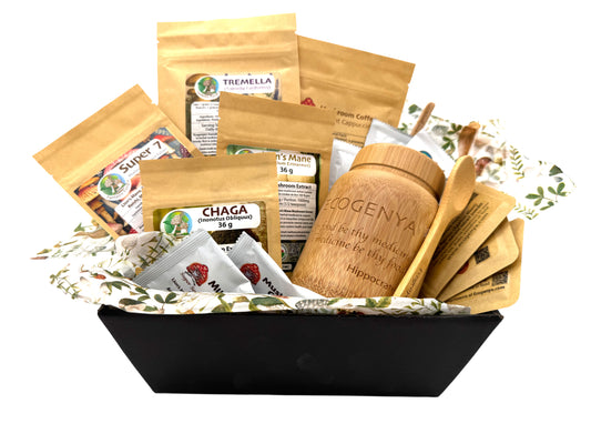 Ecogenya Wellness Basket of natural wellness products — packaged in Canada