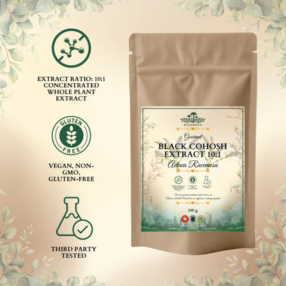 How to use Black Cohosh Extract 10:1 in smoothies, oatmeal or custom blends