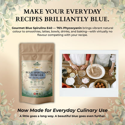 Organic Blue Spirulina Powder – Hawaiian-Grown Phycocyanin, Source of Antioxidants