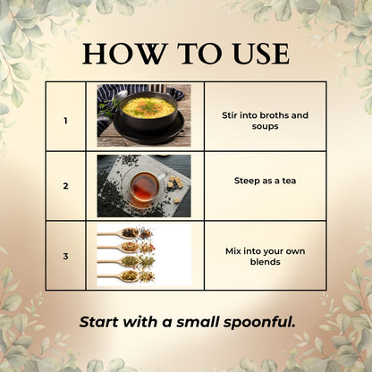 Burdock Root Extract 10:1 – Earthy, Whole-Root, Kitchen-Ready
