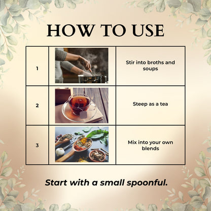 How to use Dong Quai Extract 10:1 in smoothies, oatmeal or custom blends