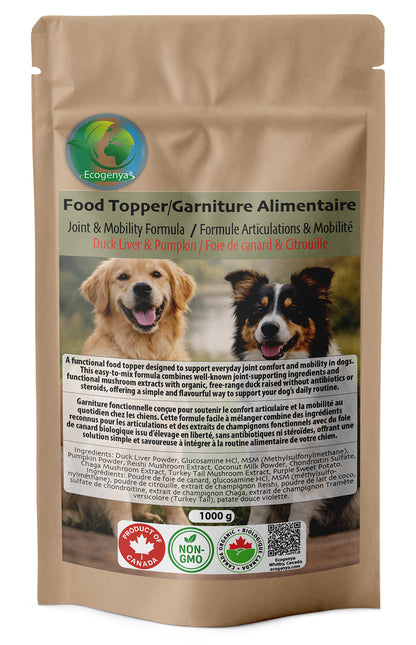 Joint & Mobility Functional Topper for Dogs - Glucosamine, MSM & Mushrooms
