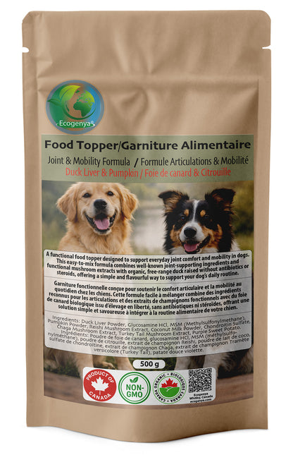 Joint & Mobility Functional Topper for Dogs - Glucosamine, MSM & Mushrooms