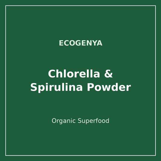 Daily Greens Chlorella & Spirulina Powder – 50/50 Blend