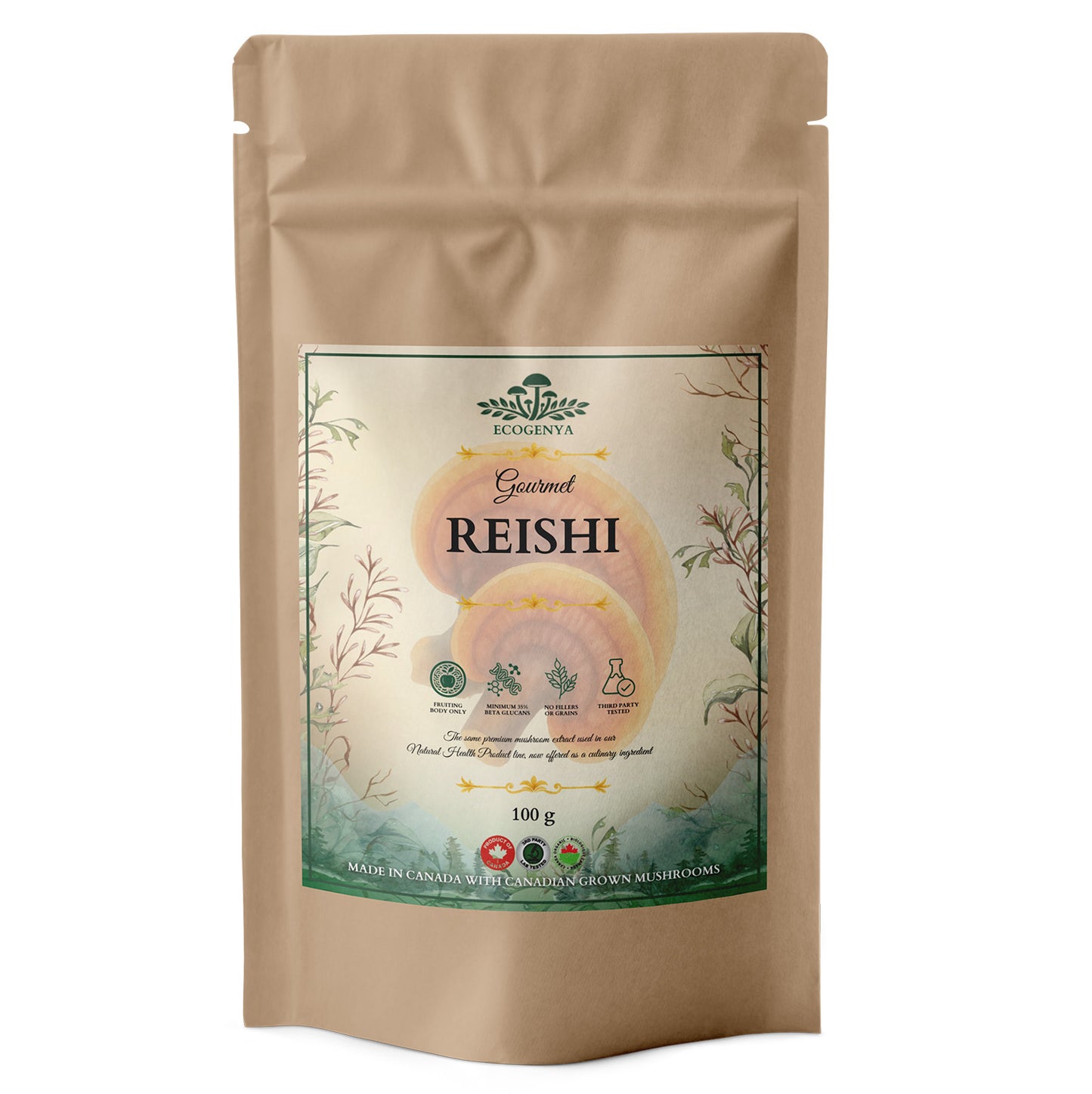 Gourmet Reishi Mushroom Powder – Organic Reishi Extract