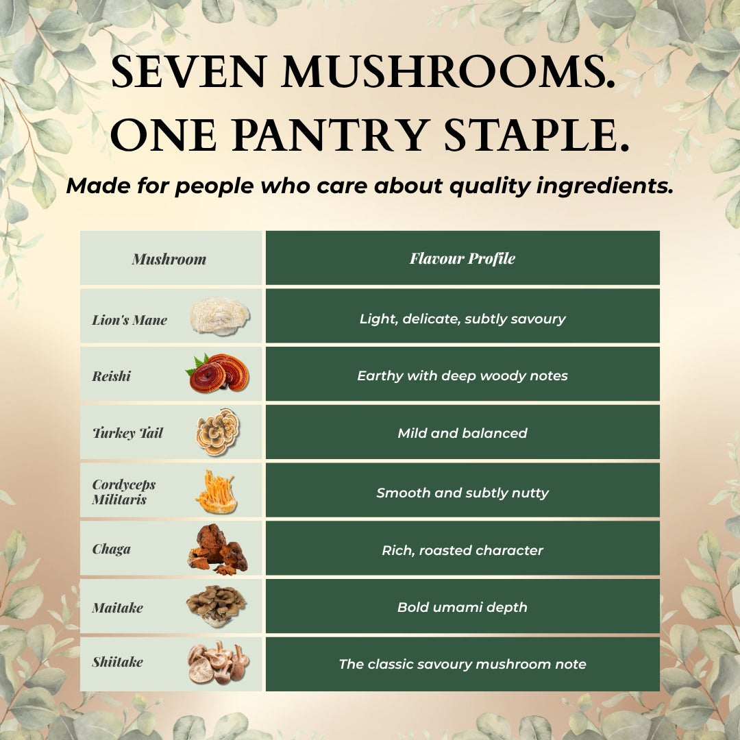 Poudre de Shiitake Gourmet Ecogenya – Extrait Biologique de Corps Fructifère pour une Cuisine Umami