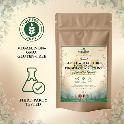 Sunflower Lecithin Powder – Non-GMO, Kitchen-Ready Emulsifier