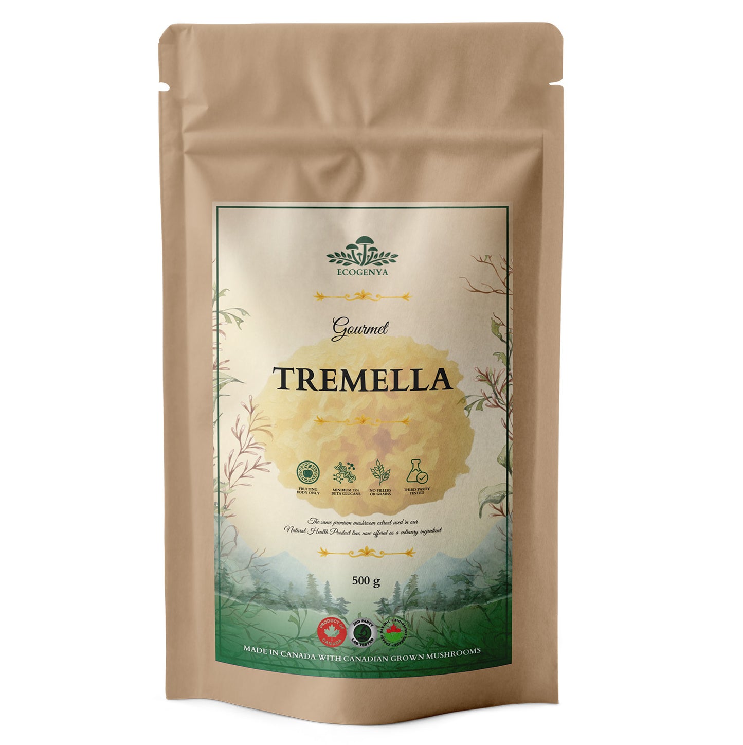 Gourmet Tremella Mushroom Powder – Organic Tremella Extract