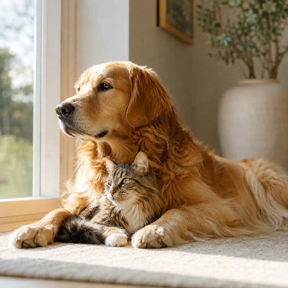 Ecogenya Turkey Tail Extract for Pets in a lifestyle setting — packaged in Canada